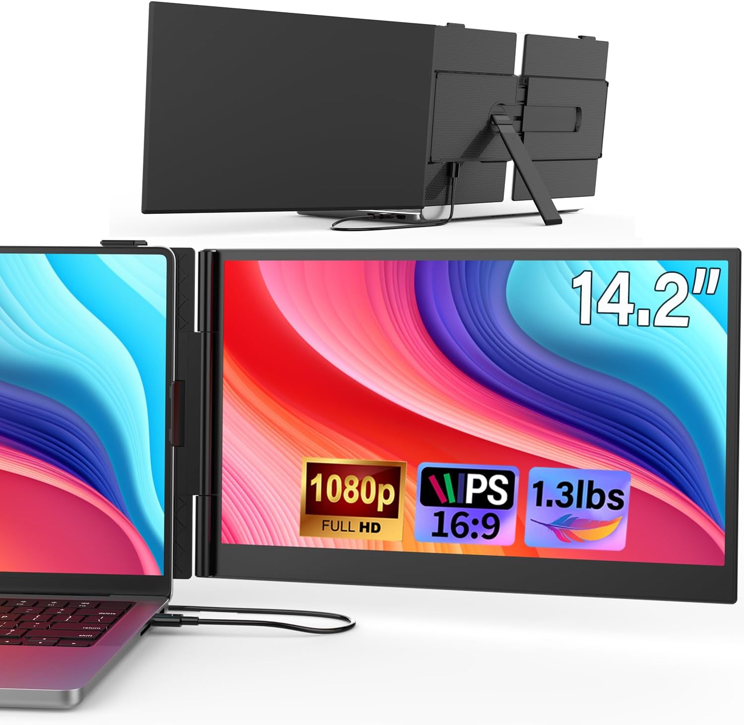 Laptop Screen Extender, Ultra-Thin 14.2