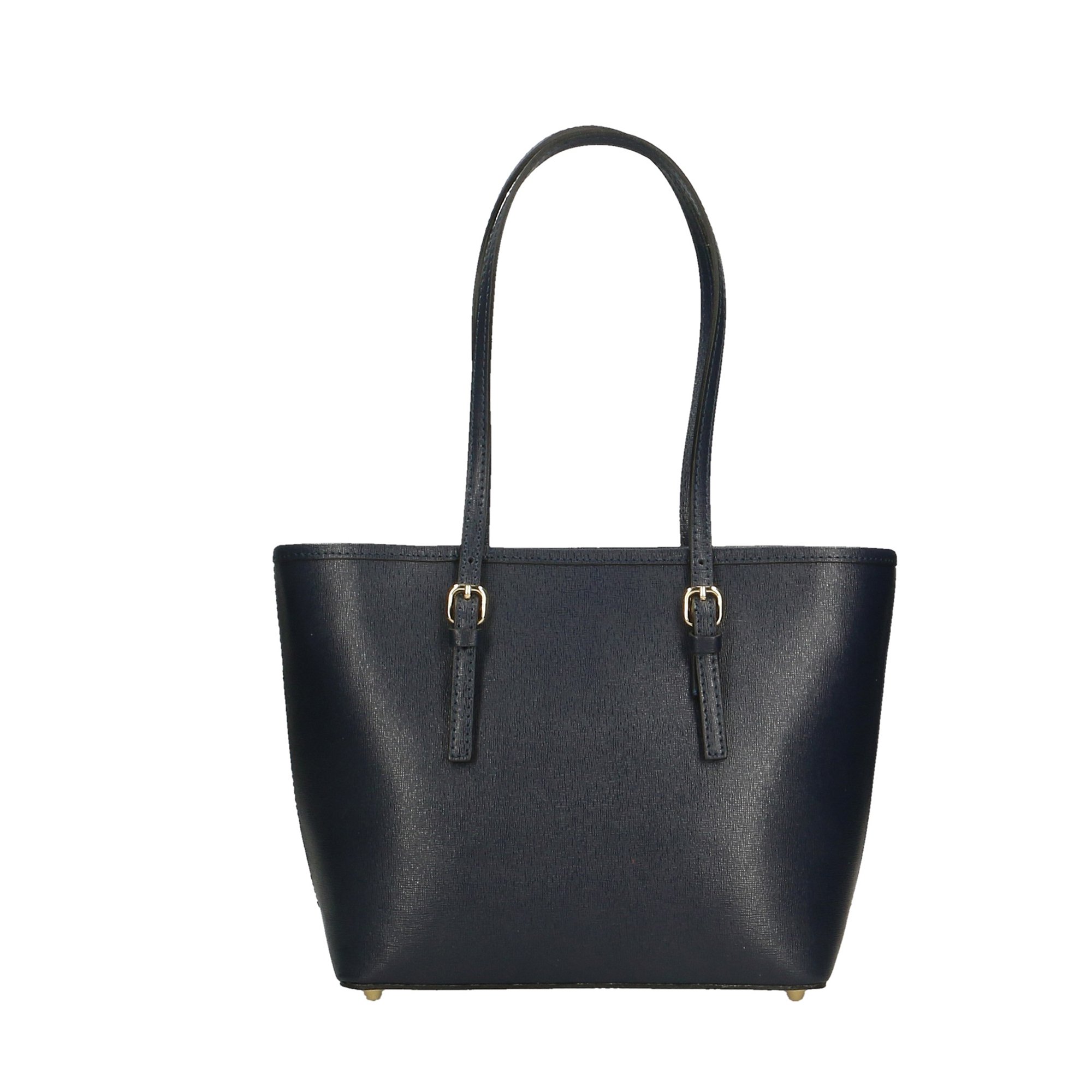 Chicca Borse Borsa a Spalla Donna in Pelle Made in italy 34x23x12 Cm