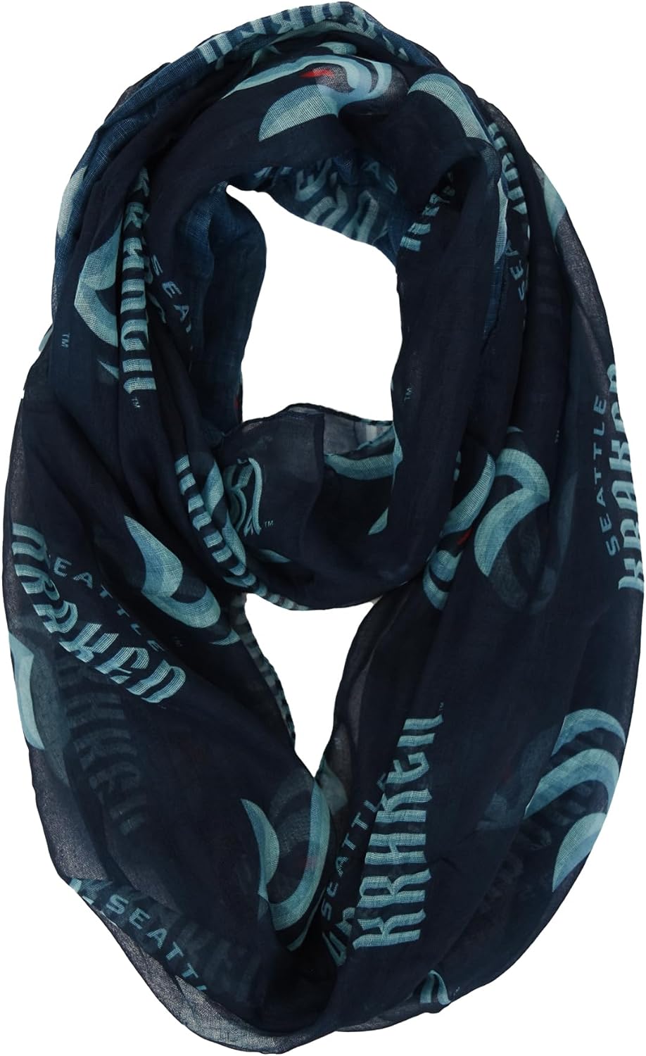 Littlearth NHL womens Nhl Sheer Infinity Scarf