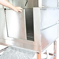 Vista 7 de SHELANDY Bañera profesional de acero inoxidable para mascotas