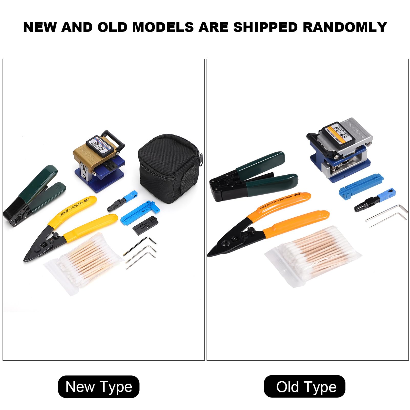 Outil de dénudage de fibre optique Ftth, coupe-câble ergonomique de précision, kit de réparation de câble à fibre optique avec couperet Fc-6s pour installation réseau