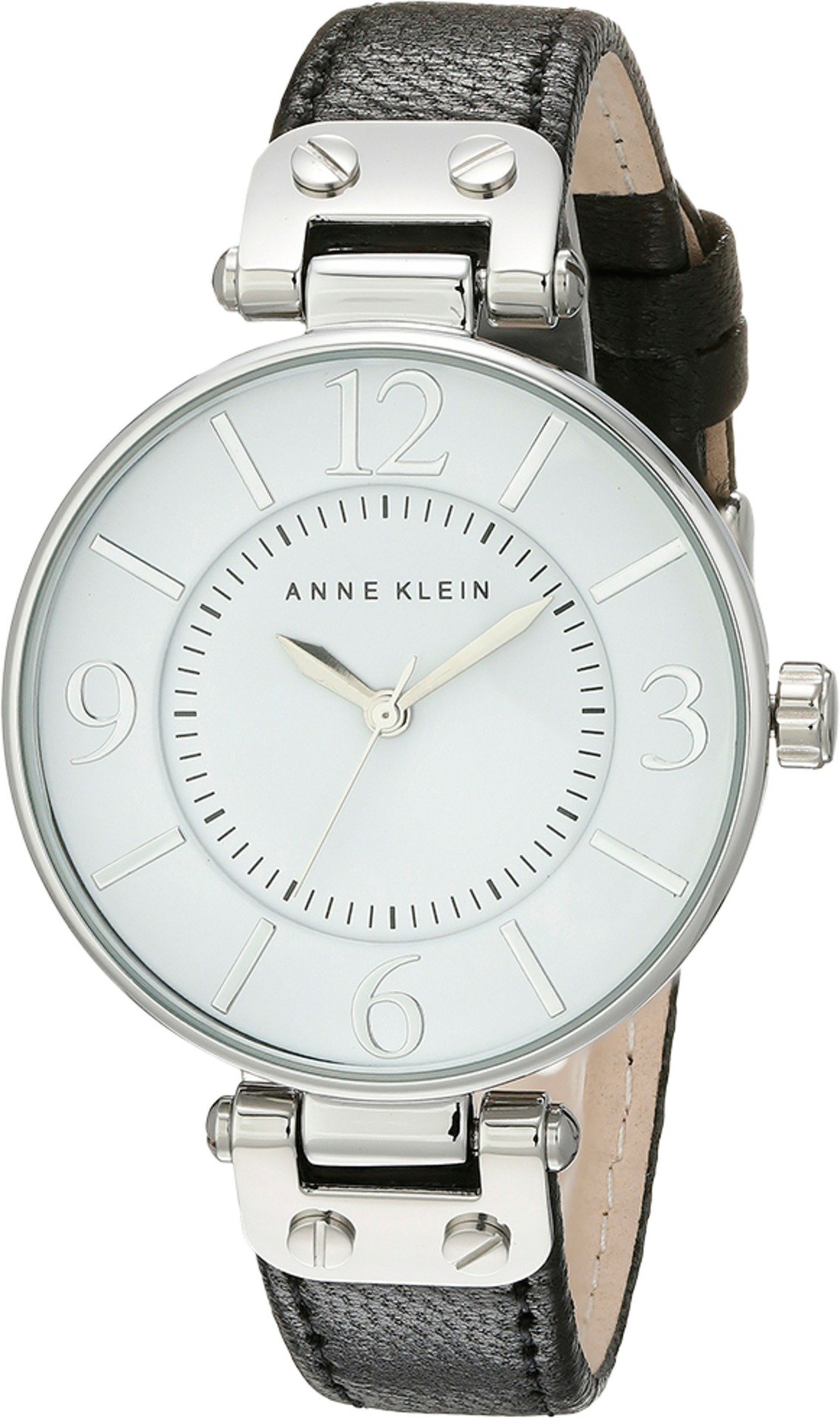 Anne Klein Women's Leather Strap Watch