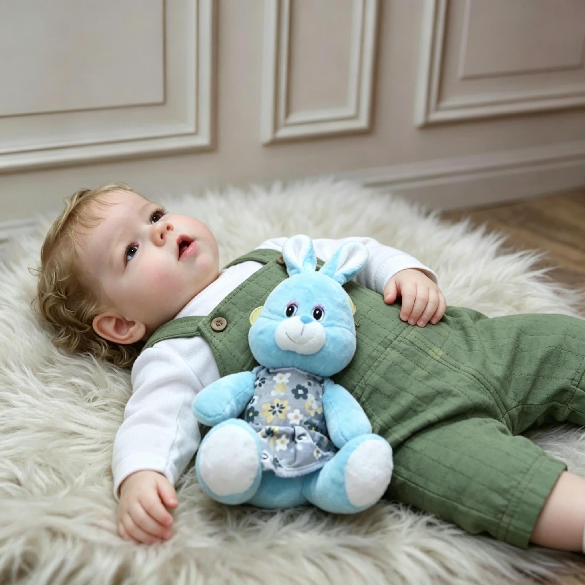RXDOLL 71 cm Duży rozmiar Realistyczne lalki Reborn Baby Girl Miękka tkanina winylowa Body Realistyczne Reborn Maluch Lalki Chłopiec Prawdziwie wyglądający maluch Lalka Baby Doll dla dzieci 3+ lub