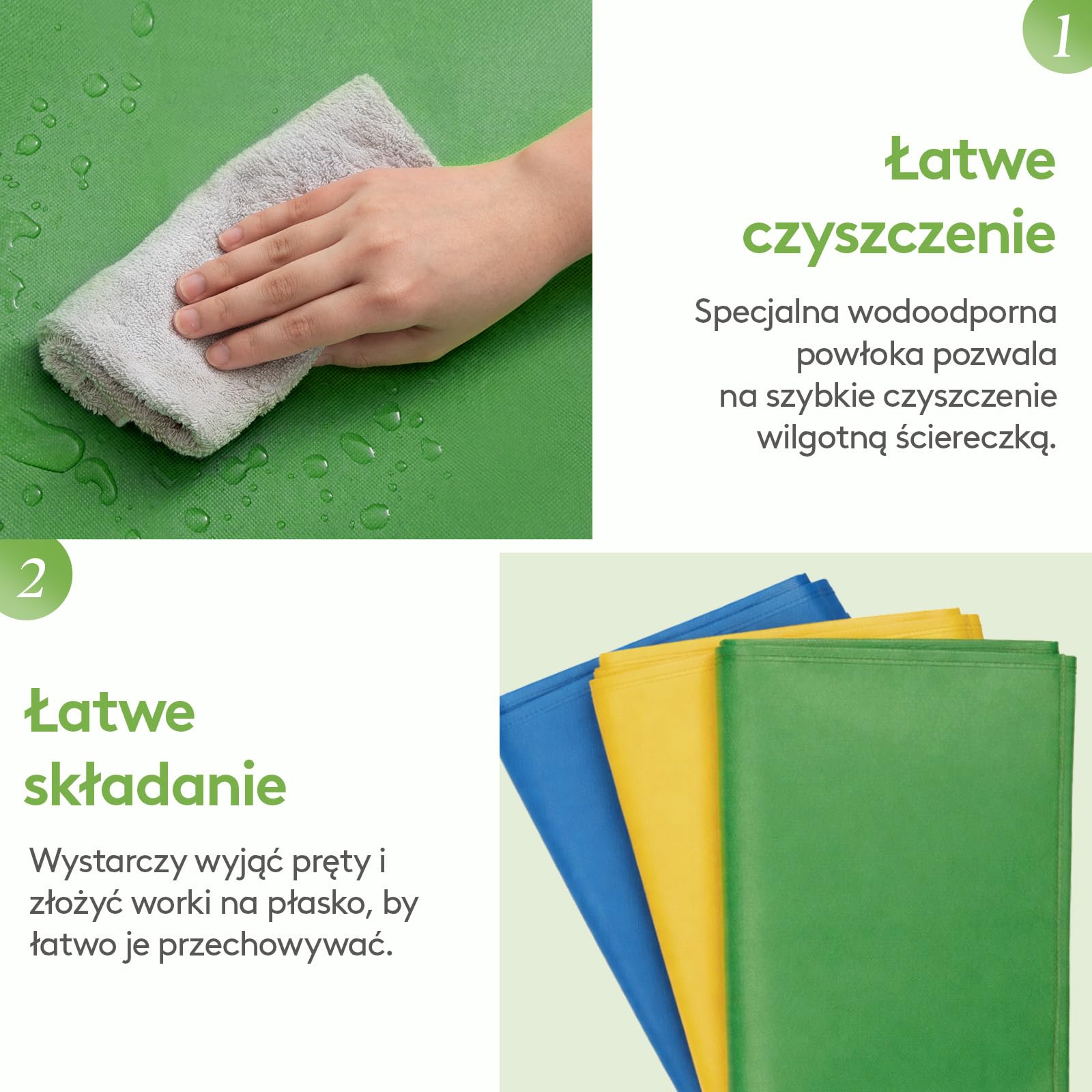 Lifewit System segregacji śmieci z pokrywką, pojemnik na odpady i butelki na kaucję, 3 przegródki na papier, szkło i plastik, recykling, 3 x 45 l, łatwe opróżnianie