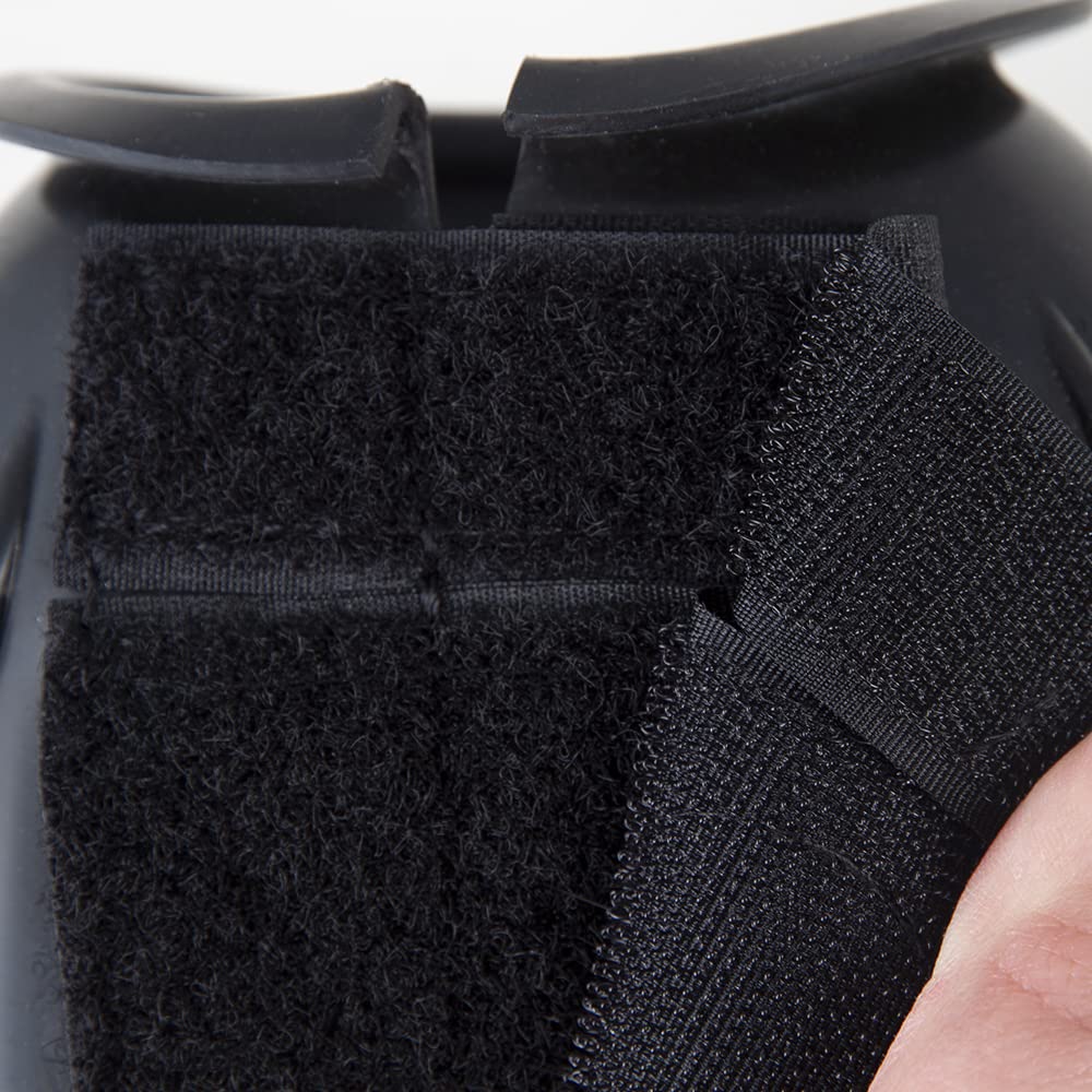 PFIFF 102997 Campanas de Salto con Doble Cierre de Velcro, Color Negro XXL