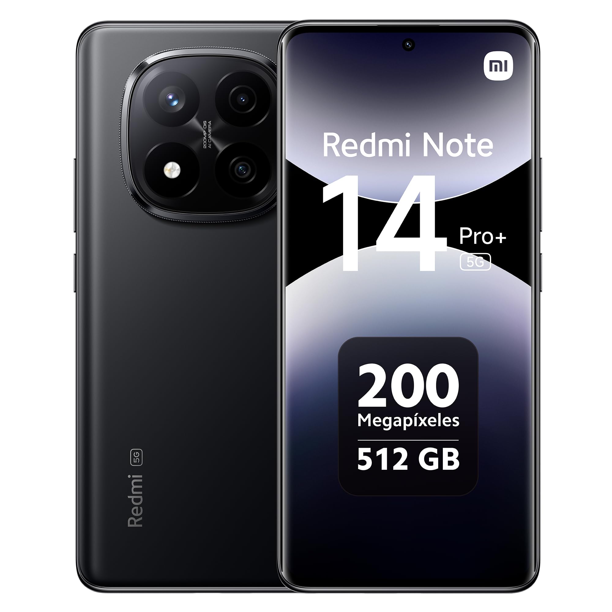 XIAOMI Redmi Note 14 - Smartphone de 6+128GB, Pantalla de 6.67" AMOLED FHD+ 120Hz, MediaTek Helio G99-Ultra, cámara de 108MP, TurboCharge 33W, 5500 mAh, Cargador no Incluido, Negro (Versión ES) — view 14