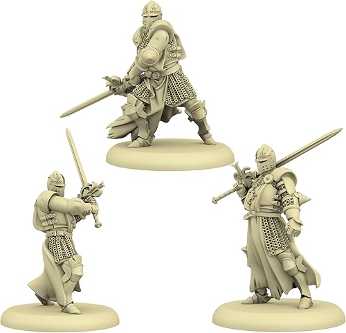 Miniatura 3 de Un Juego de Tronos de Juego de Mesa en Miniaturas Baratheon King's Men Unit Box (Edición Multilingüe) - Juego de Estrategia para Adultos, A Partir