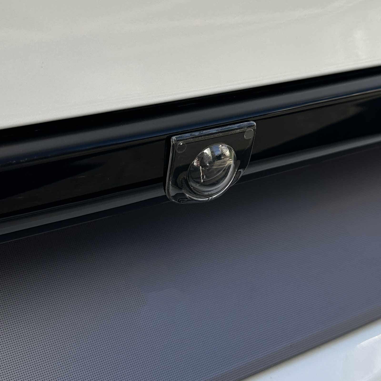 Ensemble de 2 protecteurs de lentille en PC pour Tesla Model Y Juniper/Model YL 2025-2026, Couverture protectrice Anti-Rayures pour caméra de Voiture et Accessoires