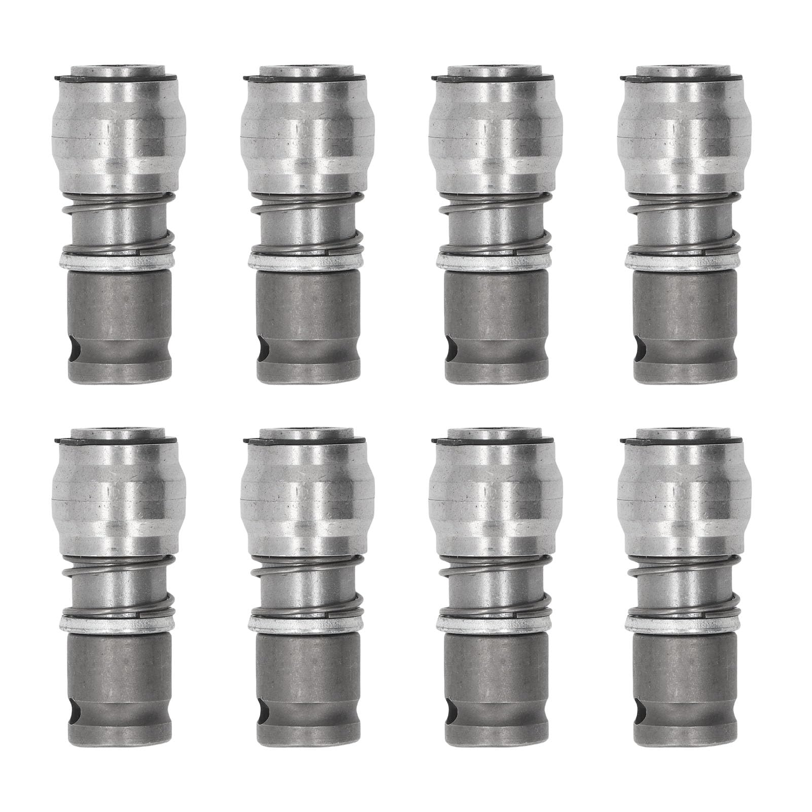 Aramox 8PCS Wiertło Uderzenia do Konwertera Adaptera Młotka, Uderzenie Stali Stopowej do Adaptera Młotka dla 9 Mm Kwadratowy Uchwyt 4 Otwór Wiertarka