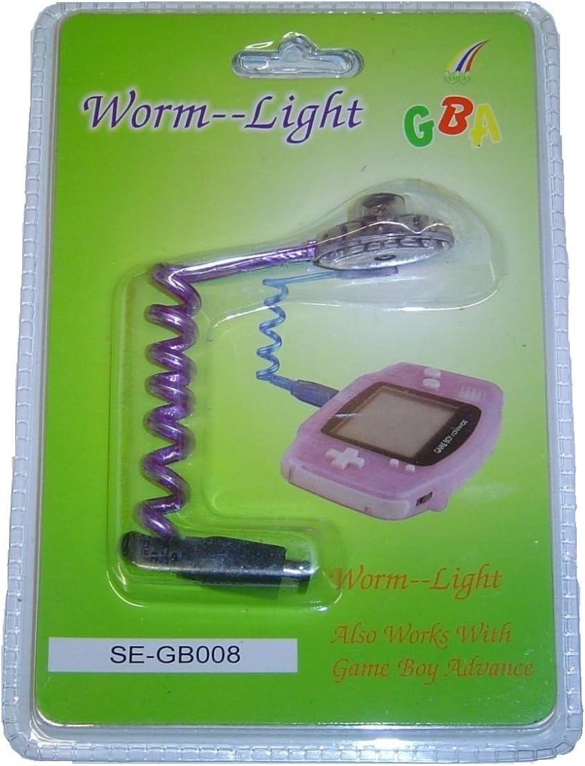 GBA Worm Light - Screen Light for Gameboy Advance/Gameboy Micro/Gameboy Color