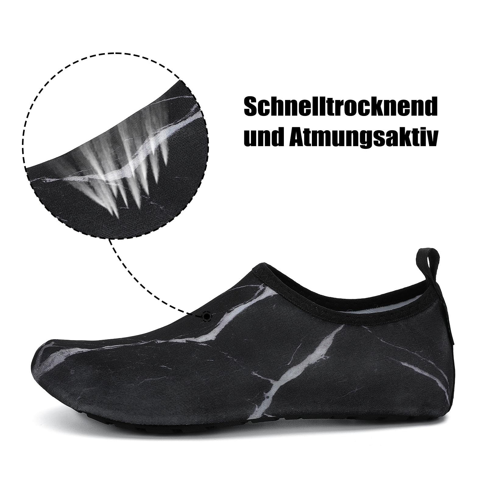 SAGUARO Scarpe da Scoglio Uomo Donna Scarpette Scoglio Leggere Scarpe Mare Asciugatura Rapida Scarpette Mare Scarpe Spiaggia Antiscivolo Scarpe per Acqua Immersione Surf, Gr.36-47 EU