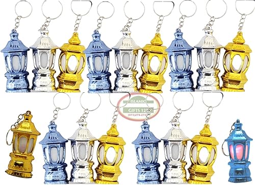 Miniatura 5 de SOLUSTRE 40 mini linternas llavero LED bolsillo Ramadán linterna llavero mini linternas Eid regalo de fiesta para acampar viajes