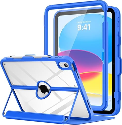 Miniatura 33 de MoKo Funda para iPad de 11 pulgadas (A16) de 11ª generación 2025/iPad de 10ª generación con soporte para lápices 2022 de 10.9 pulgadas, protector