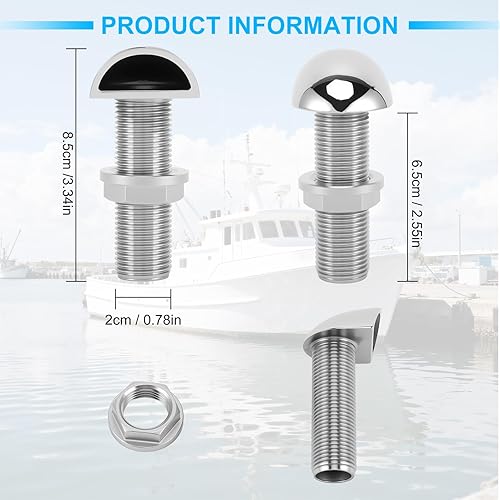Miniatura 3 de Marine Vent Stainless Steel Easy to Clean Boat Vent Replacement