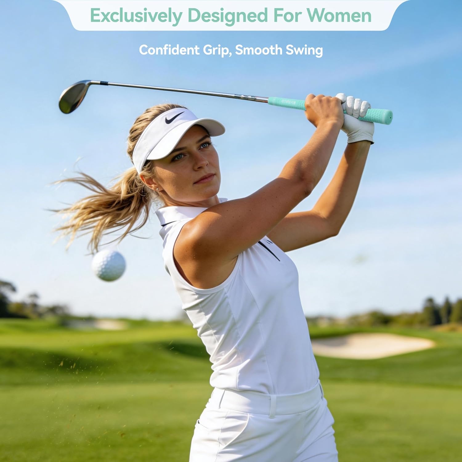 Mile High Life Golf Grips | Standard Golf Club Grips | 3 Pack or 13 Pack Golf Grips Bundle | Anti-slip Rubber Golf Grip for Men, Women, Juniors