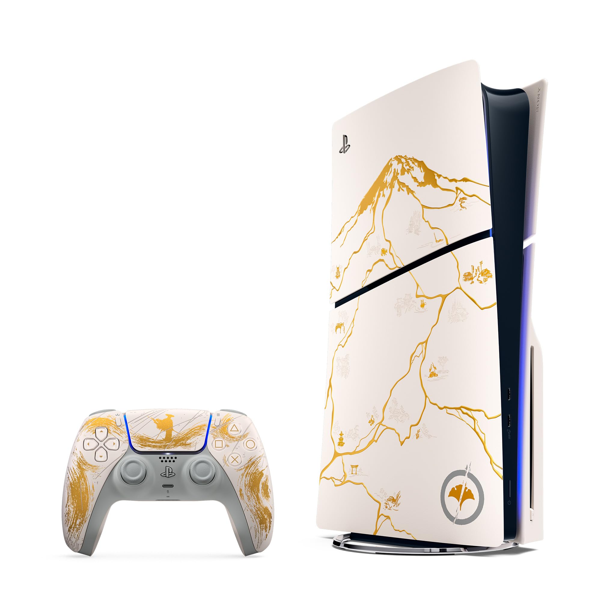 PlayStation 5 Edición Limitada Oro - Ghost of Yōtei
