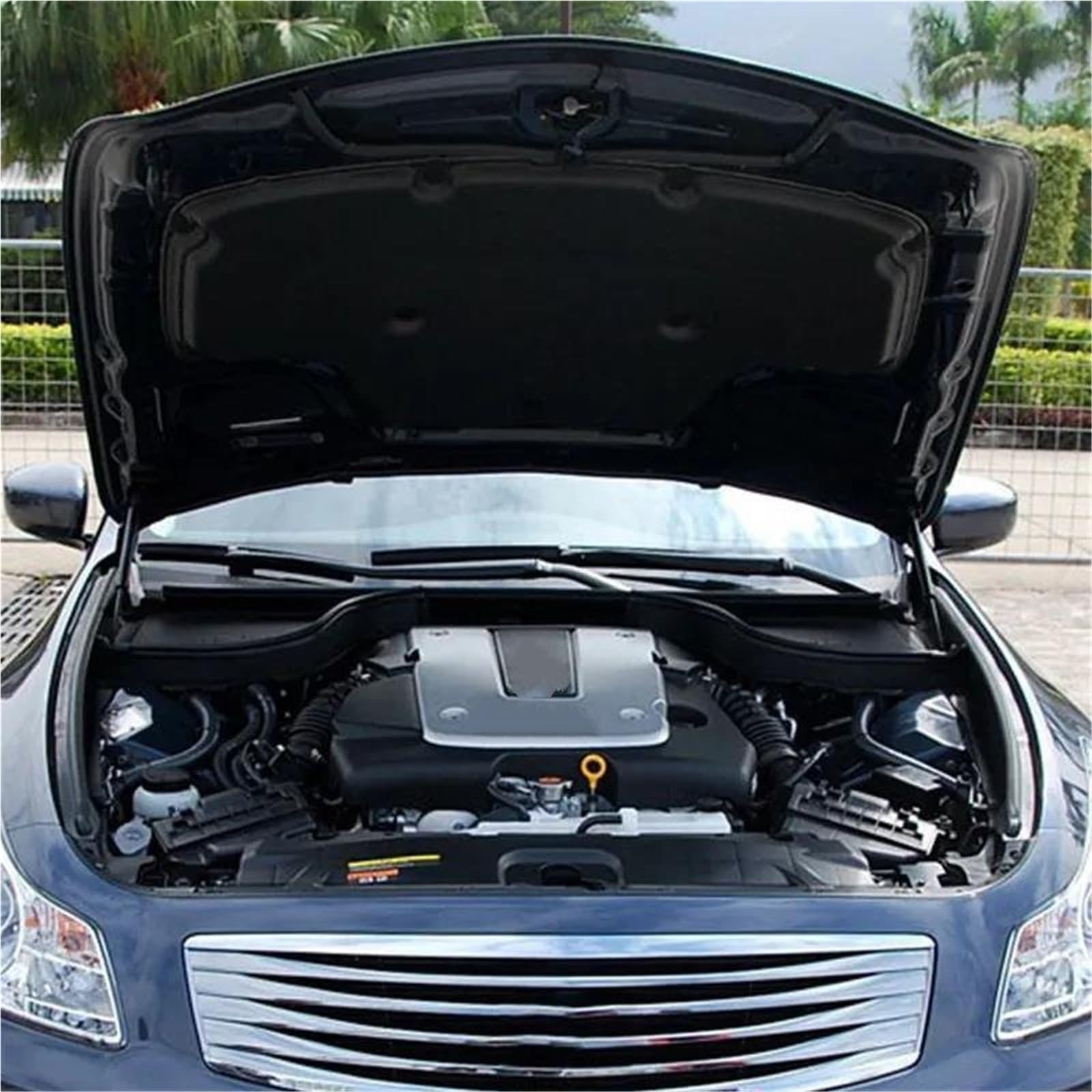 Amortiguadores De Gas Para Capó Delantero, Soporte De Elevación, Resorte De Gas Para Infiniti G25, G35, G37 (2007-2013/Q40 (2015-2016) Amortiguador De Capó