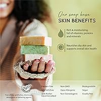 Vista 7 de Pifito Muestreador de base de jabón para derretir y verter (7 libras) │ Surtido de 7 bases (1 libra ea) │ Aceite de argán, aceite de aguacate