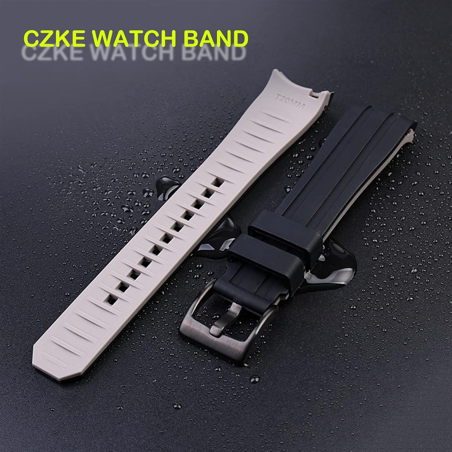 市民のための二重色Seiko Silicone Strap Men Watchアクセサリーアークマウスウォッチバンドブレスレットウォ