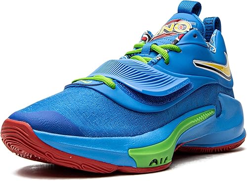Vista 3 de Nike Hombres Zoom Freak 3 NRG, AzulVerdeAmarilloRojo