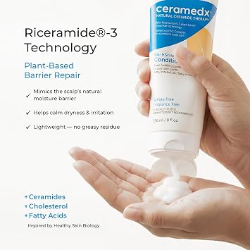 Ceramedx Scalp Renew Ceramide Shampoo & Conditioner Set, 8 oz Each