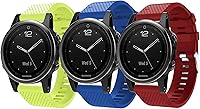 Vista 9 de Correa compatible con Garmin Fenix 5S Plus, correa de repuesto de silicona Quickfit, correa de reloj de repuesto para Garmin Fenix 5S, no compatible