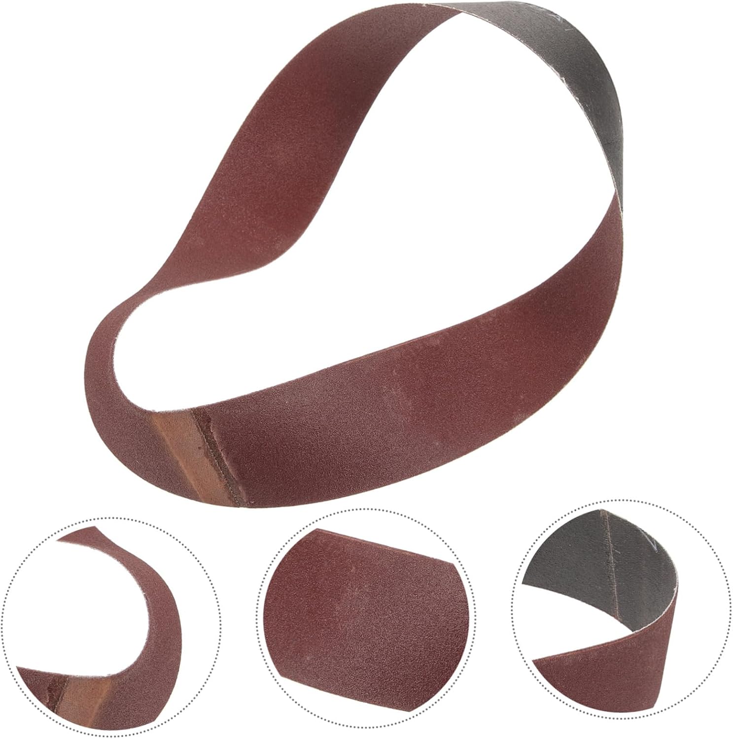 80 Grit Sander Belt for Grinding and Polishing Brown Paper
