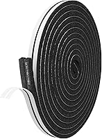 Vista 38 de Cinta aislante de espuma autoadhesiva Storystore, 2 pulgadas x 3/8 pulgadas x 6,5 pies, resistente a la intemperie para puertas y ventanas, sello