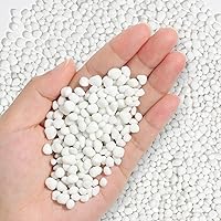 Vista 22 de T4U Piedras con virutas pulidas, cristal triturado de cuarzo 2 LB, gravas de forma irregular, piedras curativas de guijarro, rocas lisas DIY