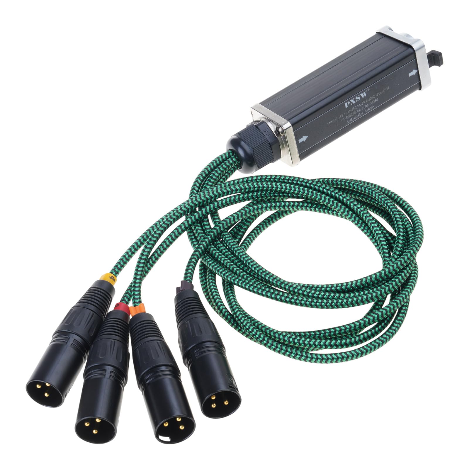 Comodo cavo Snake per collegare connettore Ethernet Cat5 / Cat6 per dal e registrazione in chiesa