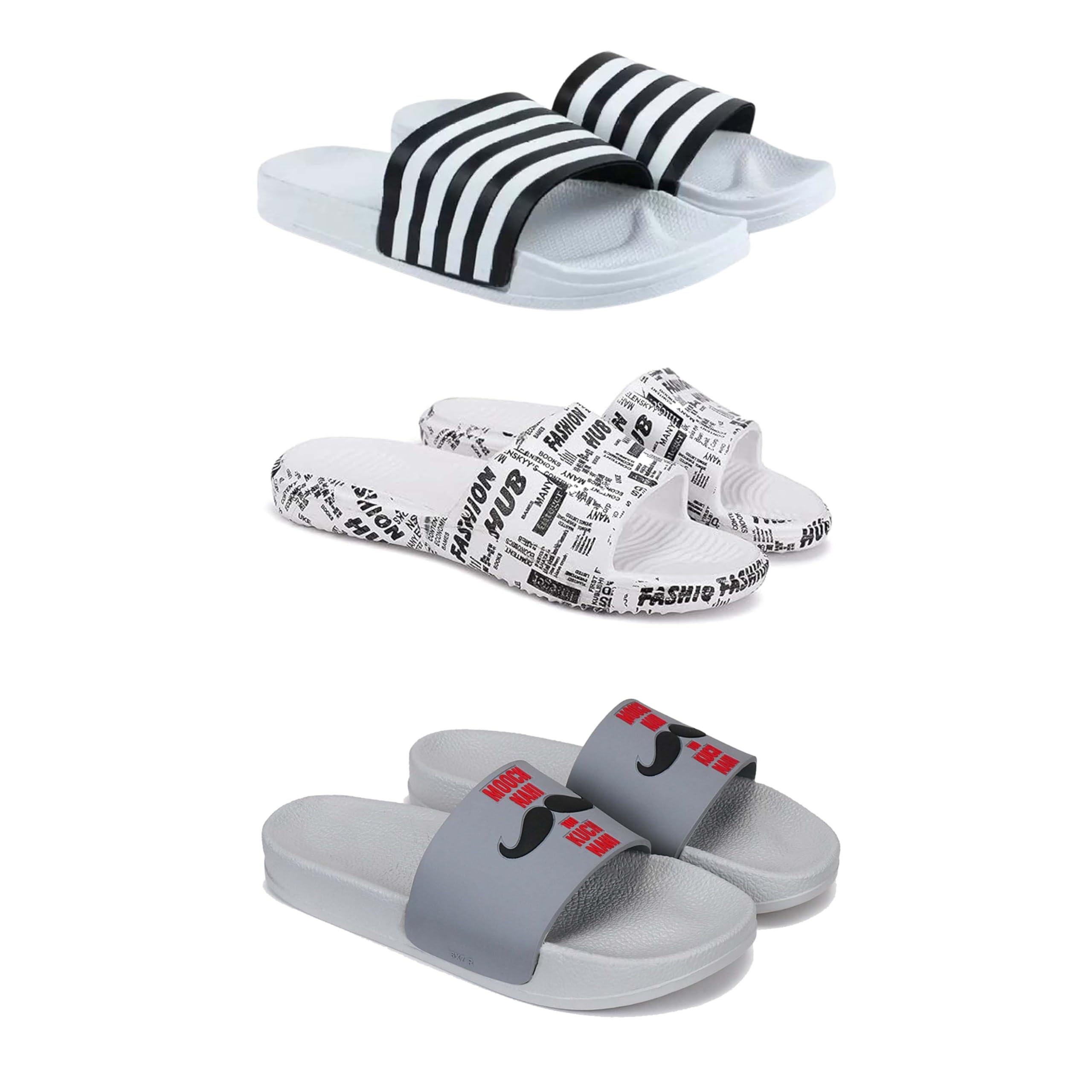 Men's Sandals | Lightweight Wear| Stylish & Easy to Wear For Men's GRP-San-(3-COMBO)-3026-3104-1590