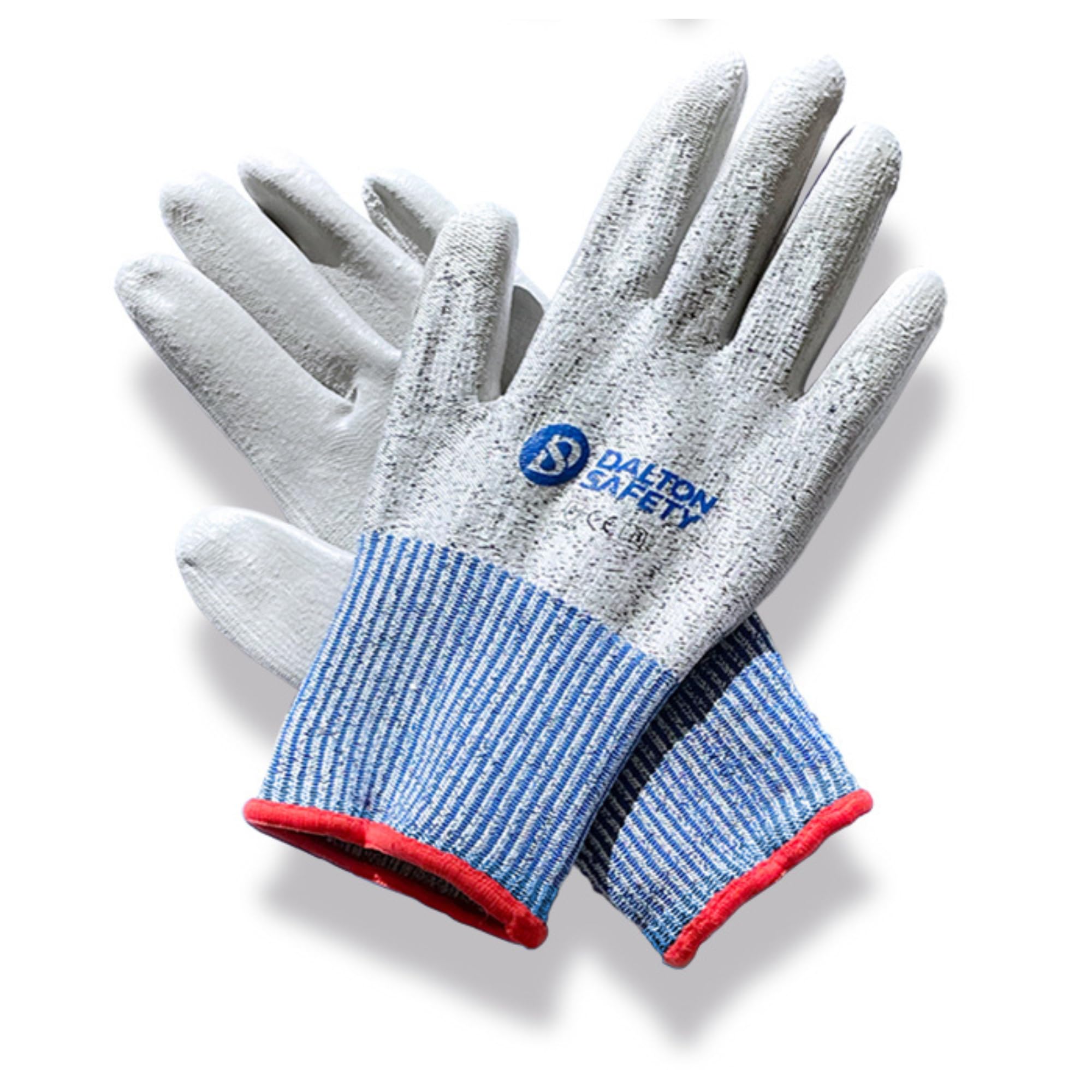 Dalton Safety Pair Of Small Cut Resistant Level 3 Work Gloves, HPPE Knitted Cuff