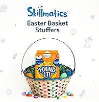Vista 4 de Skillmatics Juego de cartas de búsqueda del tesoro – Found It, relleno de cesta de Pascua, colección de juegos educativos, escuela, hogar, viajes