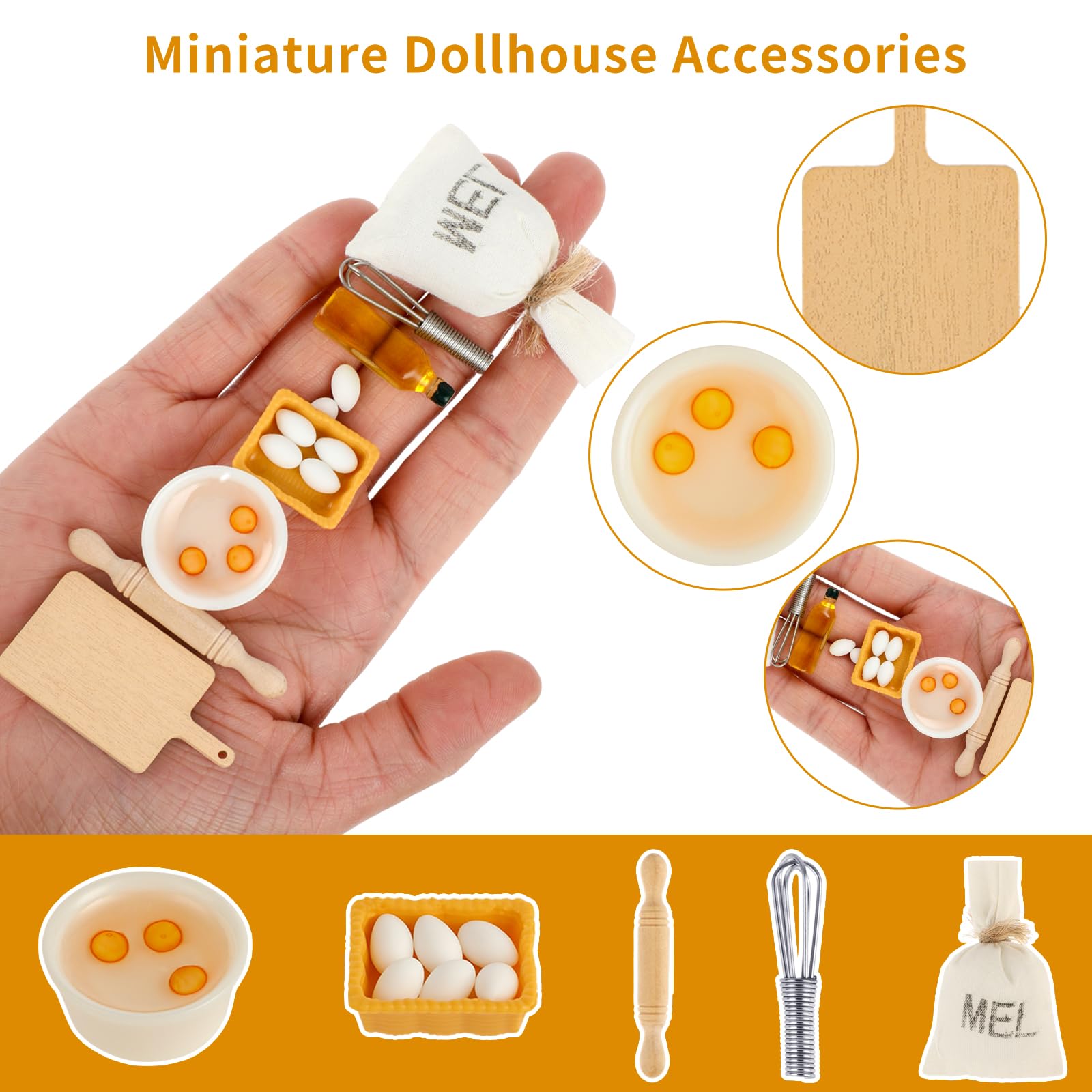 Giantree Décoration De Maison De Poupée Miniature, 15 Pièces Nains