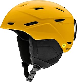 A safe and warm snowboard helmet.