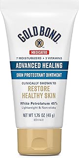 Gold Bond Medicated Advanced Healing Ointment, 1.75 oz., Hydrates and Protects Dry, Cracked Skin