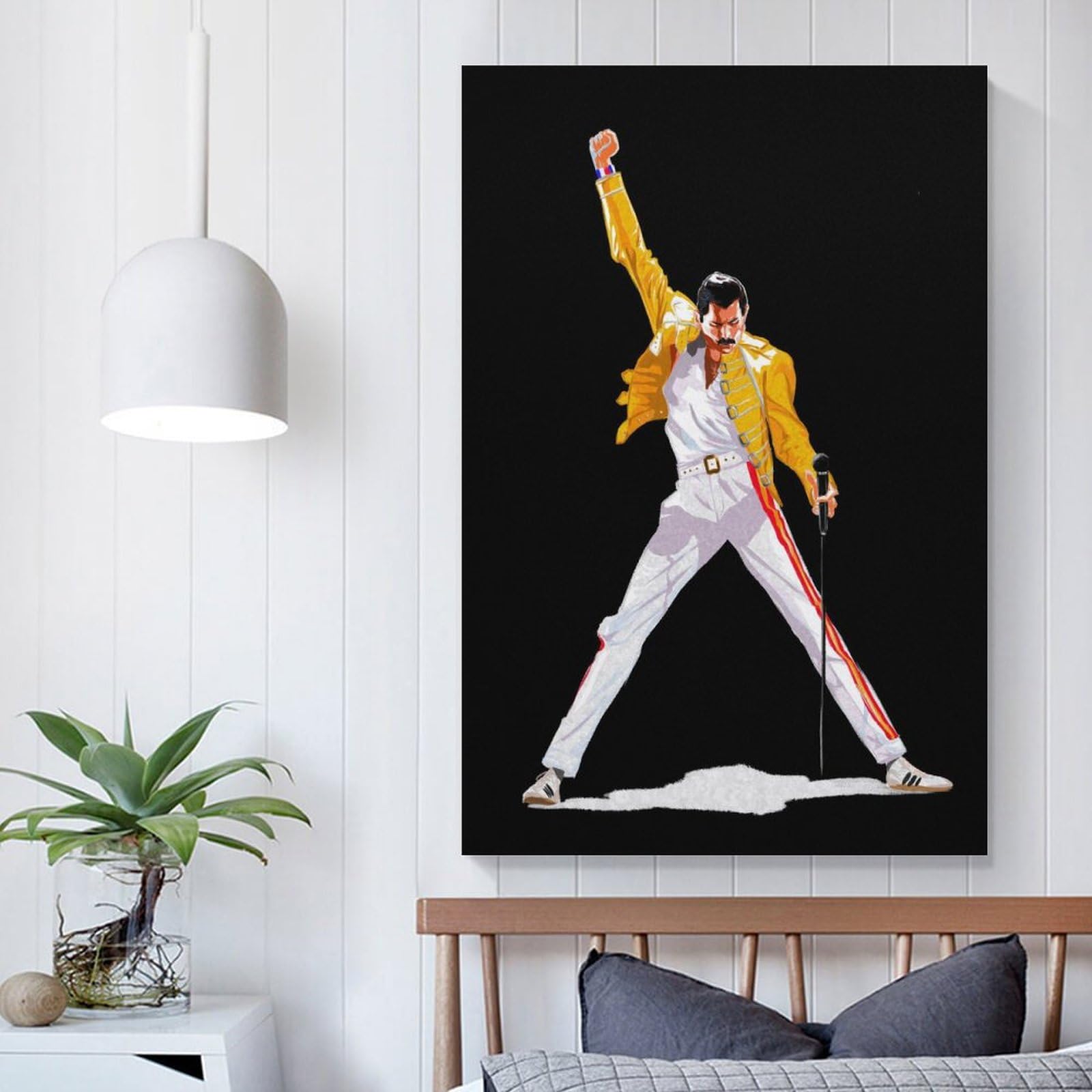 Amazon.co.jp: フレディマーキュリー音楽画像ポスター 印刷 ポスター