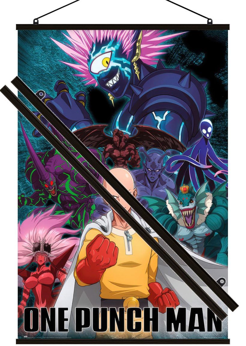 Amazon.co.jp: ワンパンマン - マンガ/アニメTV番組ポスター(埼玉対