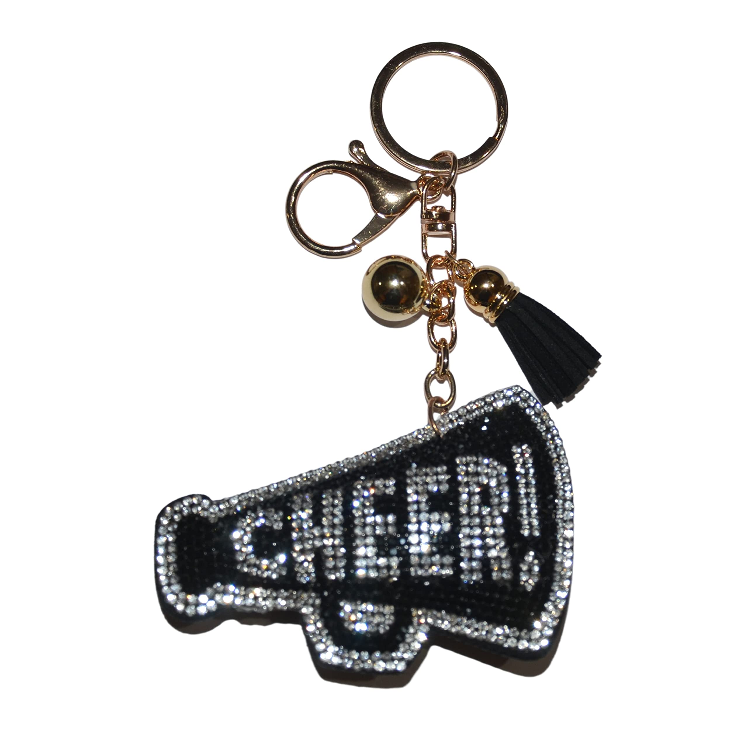 Popfizzy Rhinestone Keychains for Women and Girls, Bling Purse Charms, Birthday Gifts for Her, Backpack Accessory, Bag Charms