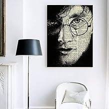 لوحة جدارية هاري بوتر، ديكور جداري معلق لغرفة المعيشة، متعدد الألوان