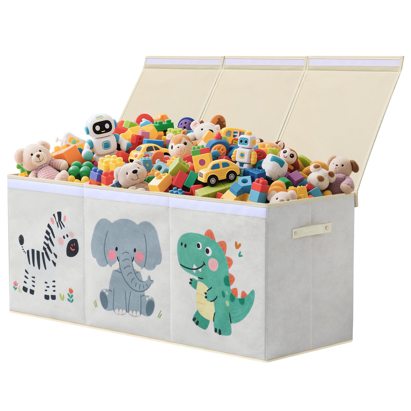 eluchang coffre à jouets enfant grand