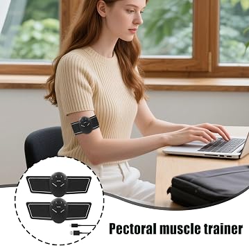 Muscle Stimulator – Electronic Pulse Pad, Sports Recovery Device | Muscle Strengthening And Relaxation Machine, Electric Massage Unit, EMS Fitness Gadget, Home Recovery For Manage