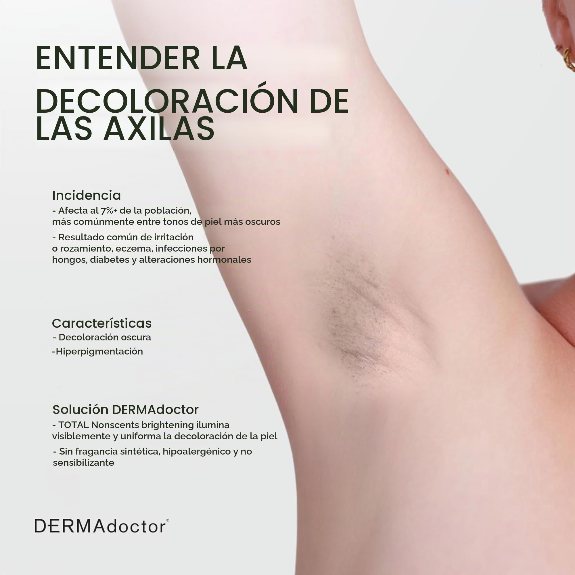 DERMAdoctor Total Nonscents Ultra Gentle Brightening Antitranspirante, 90 ml | 90 Ml