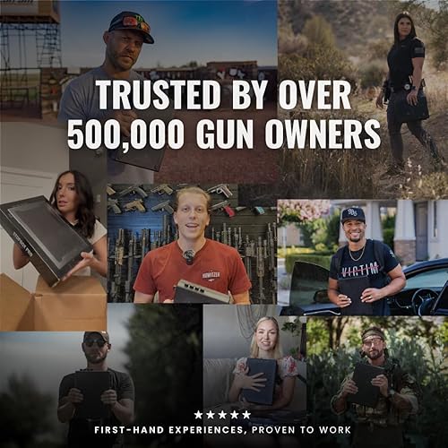 Miniatura 8 de Stopbox alternativa segura para pistola  almacenamiento táctico para pistola, funda portátil de acceso instantáneo, caja de bloqueo de pistola