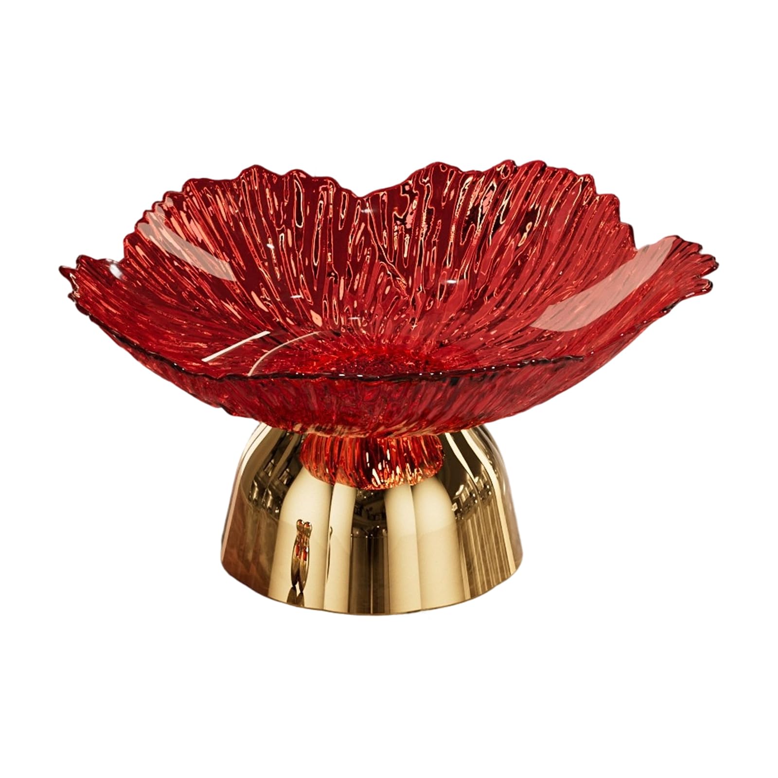 our fave Contemporary Raised Fruit Food Grade Candy Tray with Metal Accent and Multiple Type Optional Serving