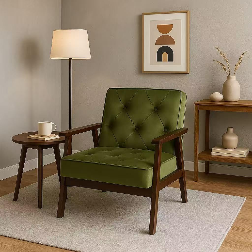 Amazon｜With ソファ ソファー 1人掛け 1Pソファ コンパクト レトロ