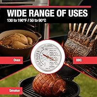 Vista 9 de CDN IRM200-Glow Proaccurate Carne/Aves de corral termómetro a prueba de horno-NSF Certificado, Carne/Ave, Plateado