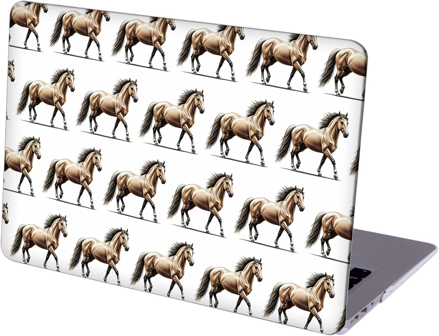 Compatible with MacBook Neo 13-inch, Hard Shell Case with Keyboard Cover and Screen Protector (A3404 A18 Pro chip, 2026 Release) - Horse MD8424
