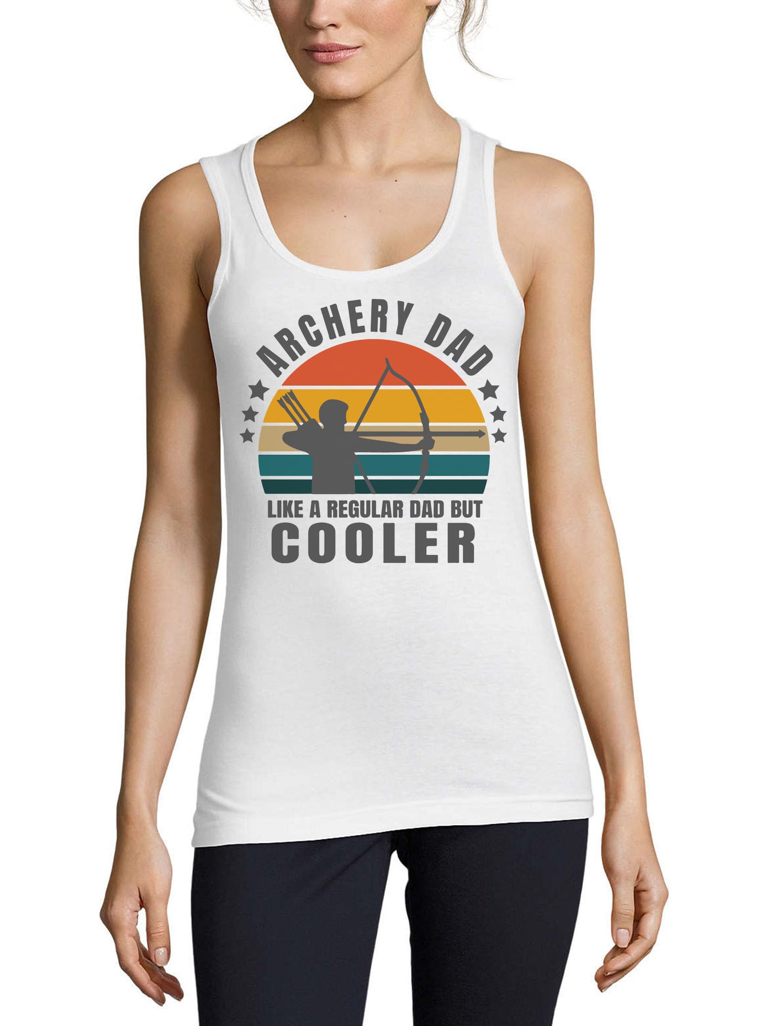 Camiseta sin mangas de algodón para mujer ideal como regalo divertido para madres 3