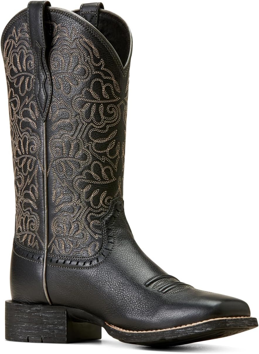 ARIAT womens Wms Round Up Remuda Blk Drtn - Image 3